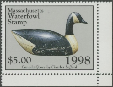 Picture of 1998 Massachusetts Duck Stamp MNH VF