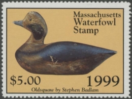 Picture of 1999 Massachusetts Duck Stamp MNH VF
