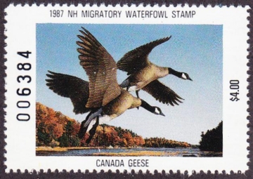 Picture of 1987 New Hampshire Duck Stamp MNH VF
