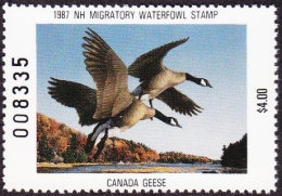 Picture of 1987 New Hampshire Duck Stamp MNH F-VF