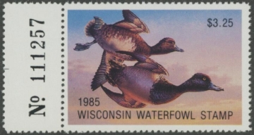 Picture of 1985 Wisconsin Duck Stamp MNH VF