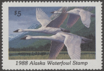 Picture of 1988 Alaska Duck Stamp MNH VF