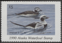 Picture of 1990 Alaska Duck Stamp MNH VF