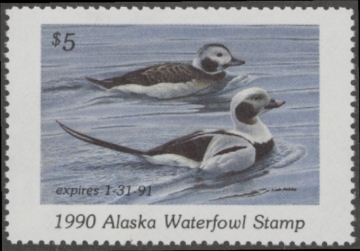 Picture of 1990 Alaska Duck Stamp MNH VF