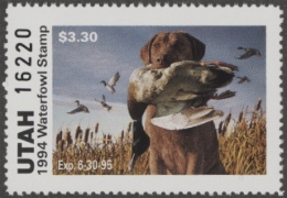 Picture of 1994 Utah Duck Stamp MNH VF