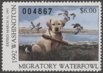 Picture of 1992 Washington Duck Stamp MNH VF
