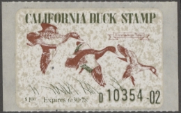Picture of 1977 California Duck Stamp MNH VF