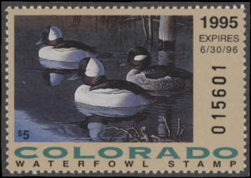 Picture of 1995 Colorado Duck Stamp MNH VF