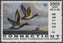 Picture of 2002 Connecticut Duck Stamp MNH VF
