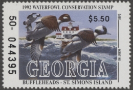 Picture of 1992 Georgia Duck Stamp MNH VF