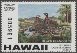 Picture of 2006 Hawaii Duck Stamp MNH VF