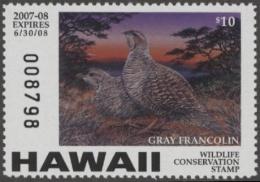 Picture of 2007 Hawaii Duck Stamp MNH VF