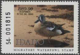 Picture of 1989 Idaho Duck Stamp MNH VF