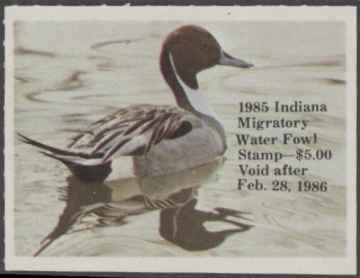 Picture of 1985 Indiana Duck Stamp MNH VF