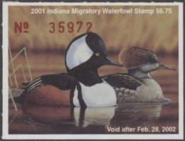 Picture of 2001 Indiana Duck Stamp MNH VF