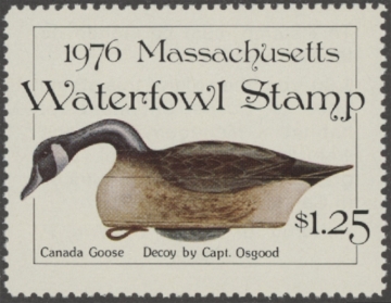 Picture of 1976 Massachusetts Duck Stamp MNH VF