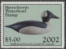 Picture of 2002 Massachusetts Duck Stamp MNH VF