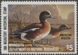 Picture of 1989 Minnesota Duck Stamp MNH VF