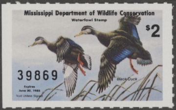 Picture of 1984 Mississippi Duck Stamp MNH VF