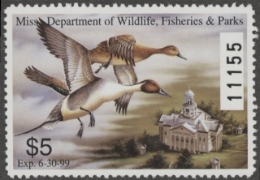 Picture of 1998 Mississippi Duck Stamp MNH VF
