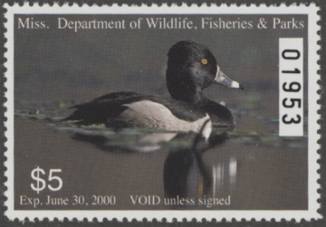 Picture of 1999 Mississippi Duck Stamp MNH VF