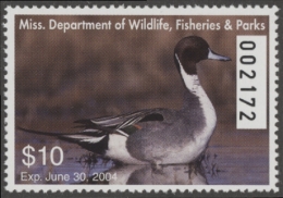 Picture of 2003 Mississippi Duck Stamp MNH VF