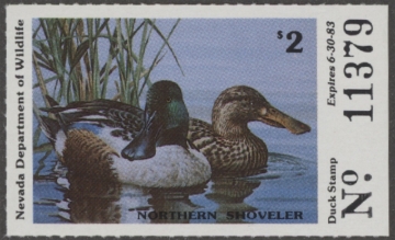 Picture of 1982 Nevada Duck Stamp MNH VF