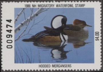 Picture of 1986 New Hampshire Duck Stamp MNH VF