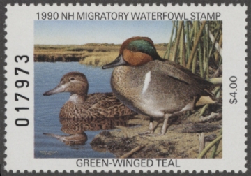 Picture of 1990 New Hampshire Duck Stamp MNH VF
