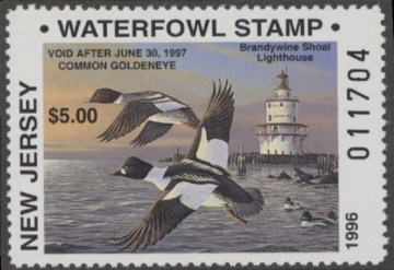 Picture of 1996 New Jersey Duck Stamp MNH VF