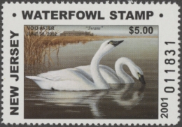 Picture of 2001 New Jersey Duck Stamp MNH VF