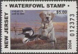 Picture of 2004 New Jersey Duck Stamp MNH VF