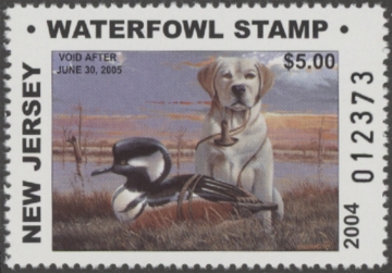 Picture of 2004 New Jersey Duck Stamp MNH VF