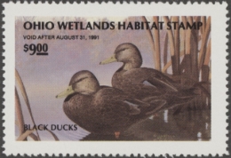 Picture of 1990 Ohio Duck Stamp MNH VF