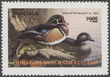 Picture of 1992 Ohio Duck Stamp MNH VF