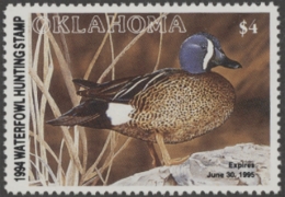 Picture of 1994 Oklahoma Duck Stamp MNH VF