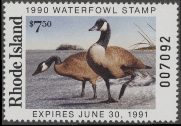 Picture of 1990 Rhode Island Duck Stamp MNH VF