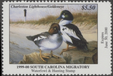 Picture of 1999 South Carolina Duck Stamp MNH VF