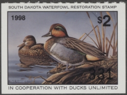 Picture of 1998 South Dakota Duck Stamp MNH VF