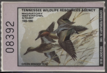 Picture of 1989 Tennessee Duck Stamp MNH VF