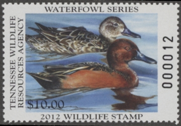 Picture of 2012 Tennessee Duck Stamp MNH VF