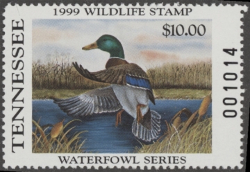 Picture of 1999 Tennessee Duck Stamp MNH VF