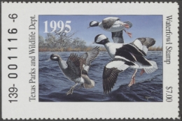 Picture of 1995 Texas Duck Stamp MNH VF