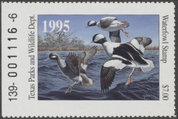 Picture of 1995 Texas Duck Stamp MNH VF