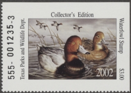 Picture of 2002 Texas Duck Stamp MNH VF