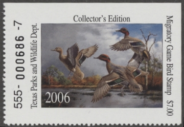 Picture of 2006 Texas Duck Stamp MNH VF