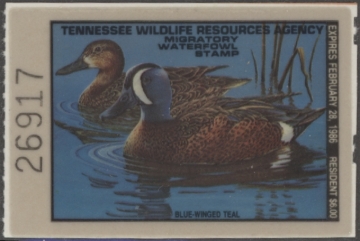 Picture of 1985 Tennessee Duck Stamp MNH VF