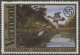 Picture of 1990 Vermont Duck Stamp MNH VF