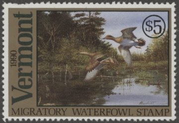 Picture of 1990 Vermont Duck Stamp MNH VF