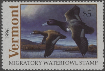 Picture of 1996 Vermont Duck Stamp MNH VF